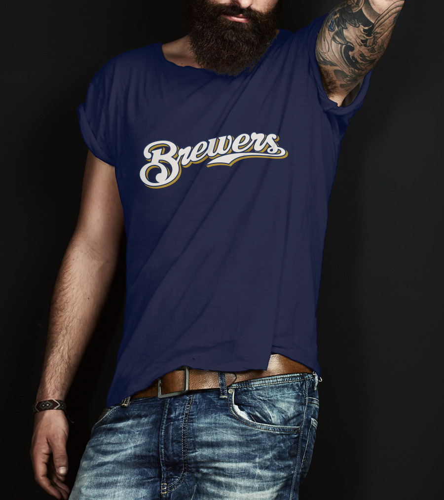Milwaukee Brewers Script T-Shirt