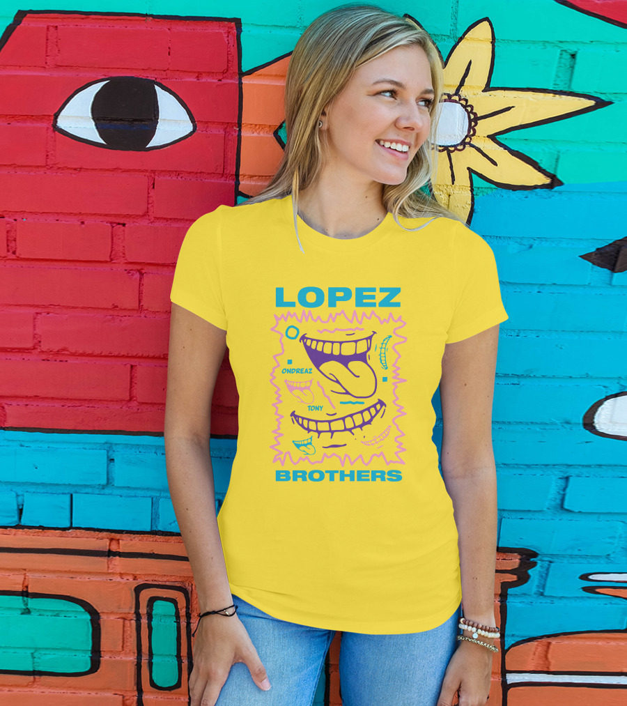 Lopez Brothers Ondreaz Tony Vibrant Mouth T-Shirt