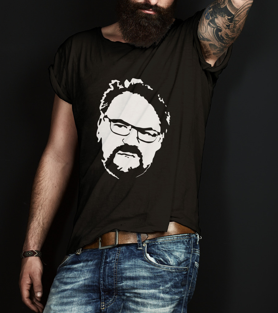 Tony Schiavone Black And White Face WWE AEW Commentator T-Shirt