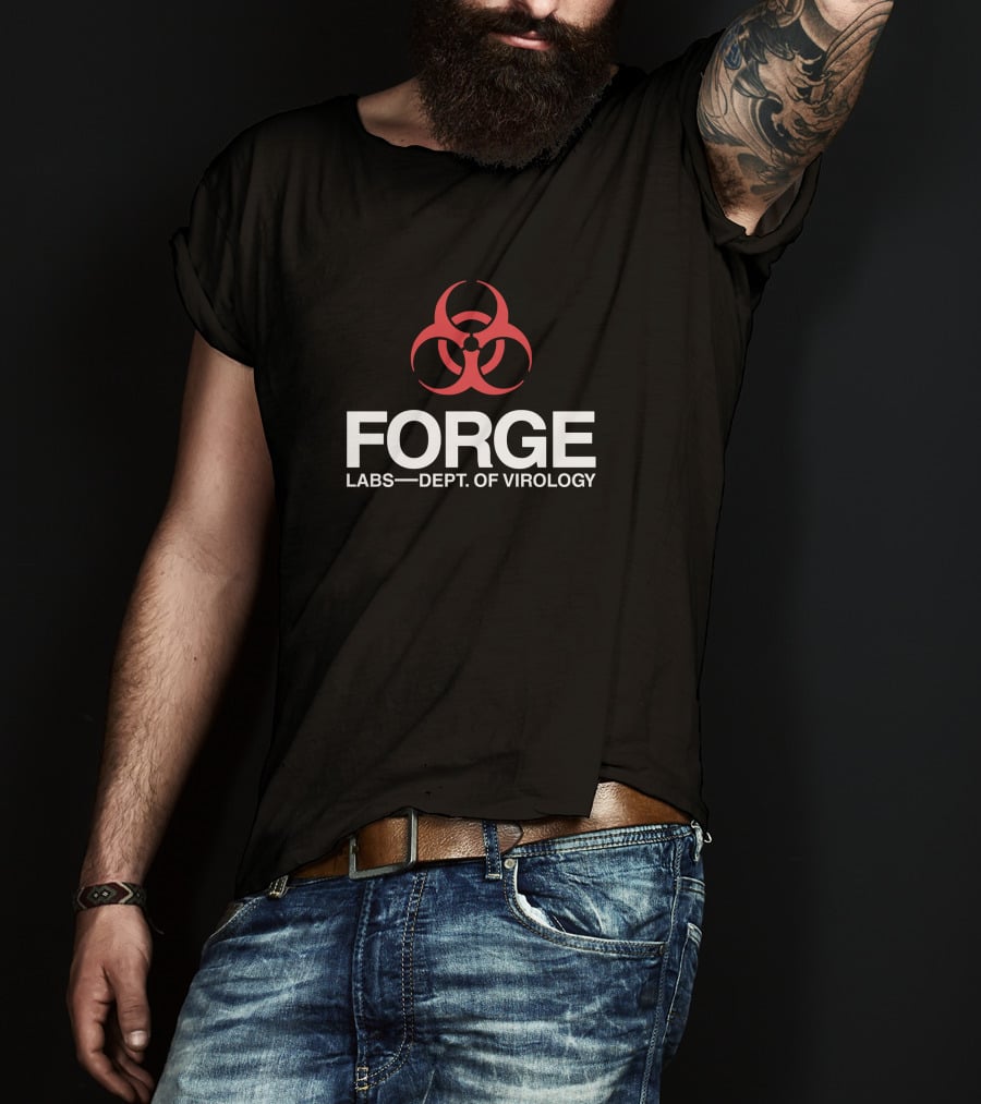 FORGE Labs Department Of Virology Biohazard T-Shirt