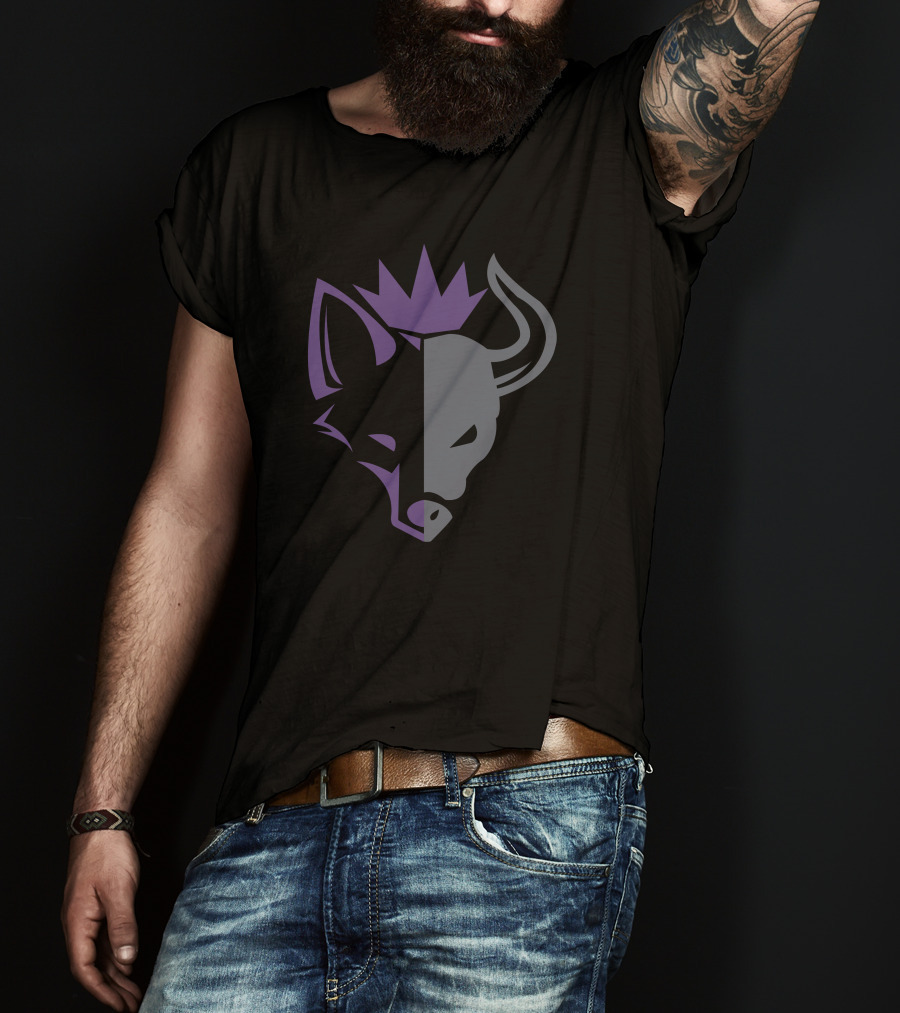 The Kings Herald Merch Fox And The Ox Dual Emblem T-Shirt
