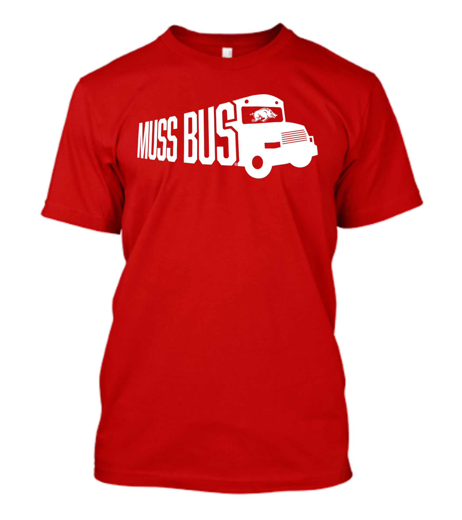 Muss Bus Eric Musselman Arkansas Razorbacks T-Shirt