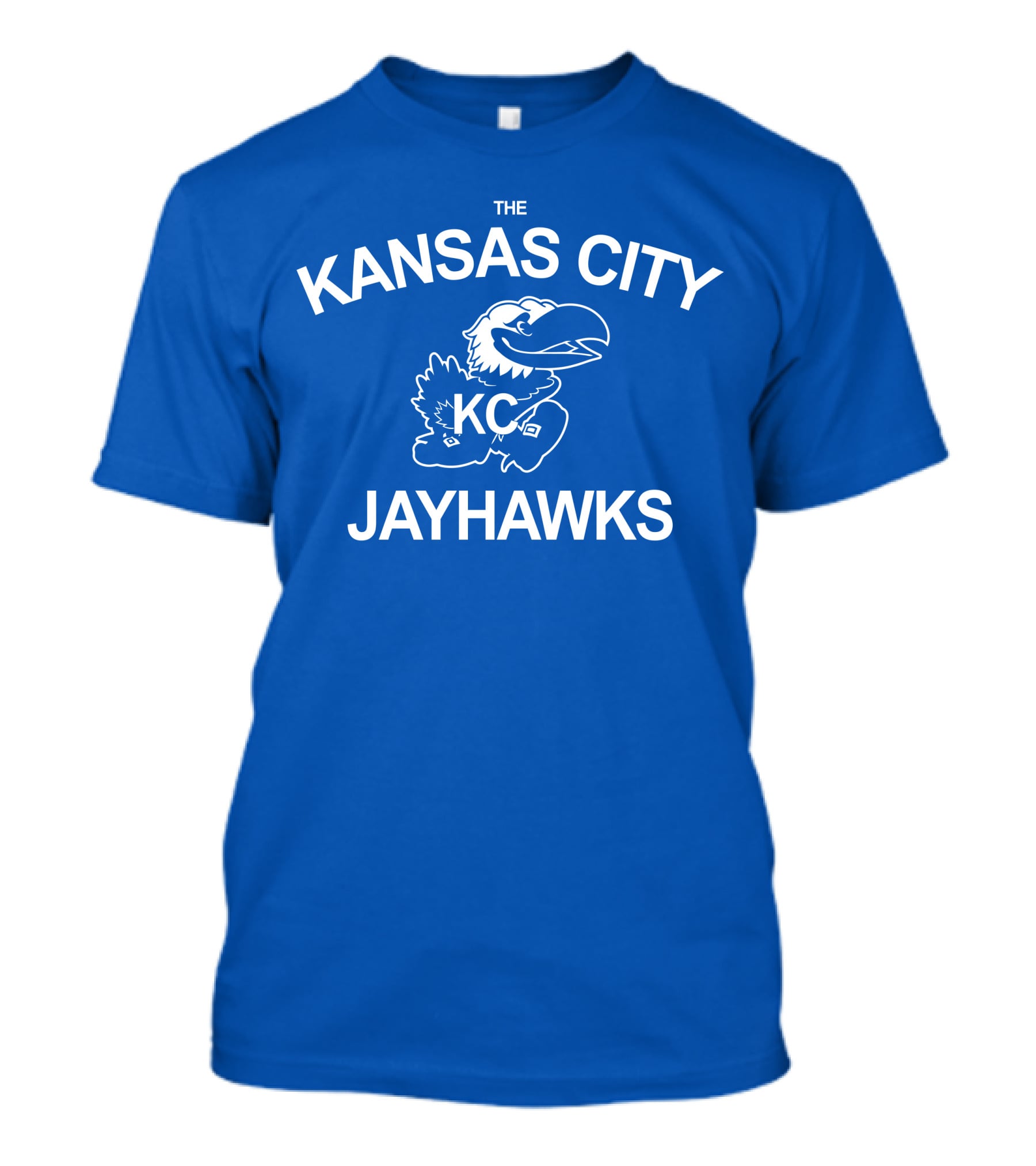 The Kansas City Jayhawks KC Raygun Clothing T-Shirt