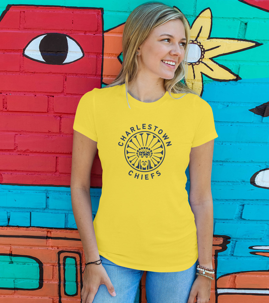 Charlestown Chiefs Iconic Bold Athletic T-Shirt