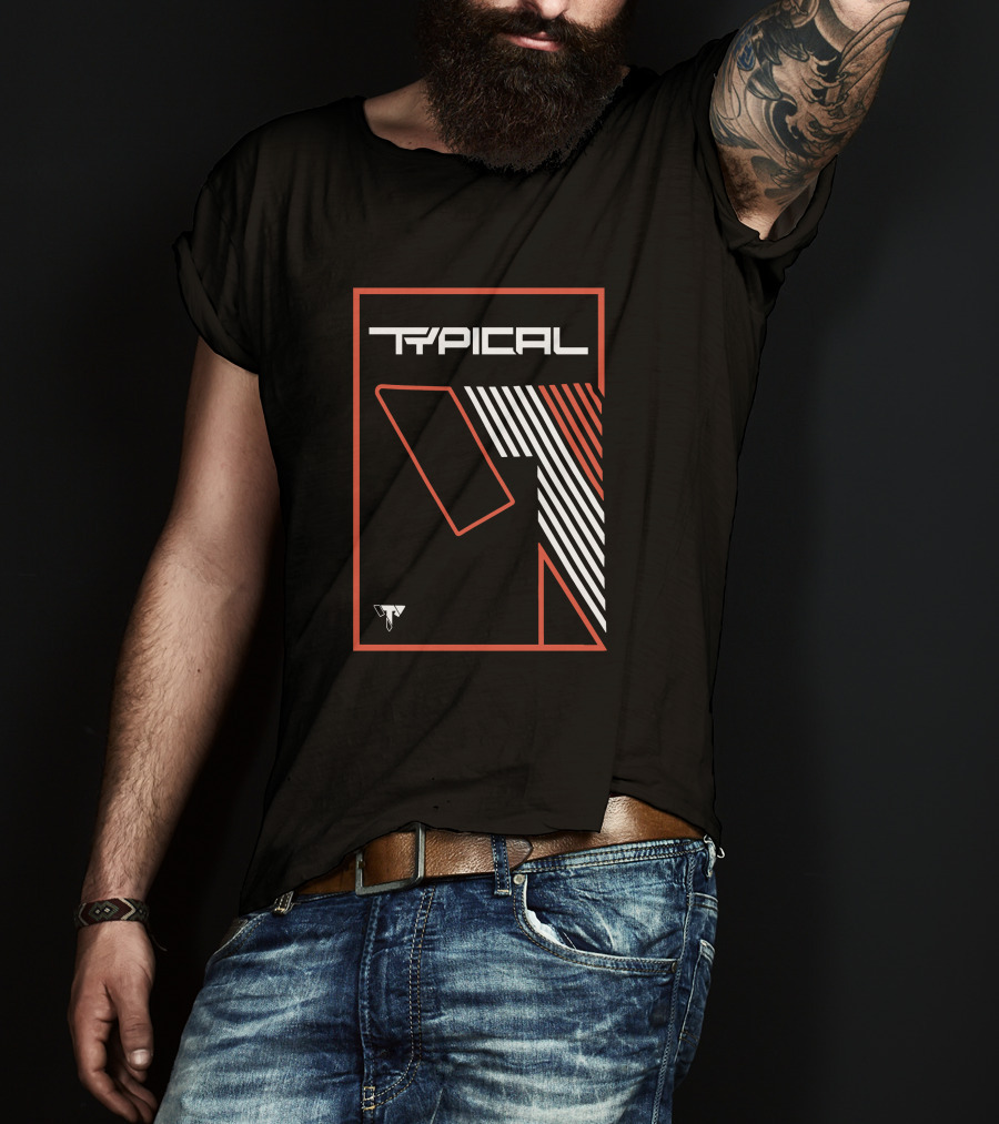 TYPICAL Gamer Logo Lines And Symbols T-Shirt