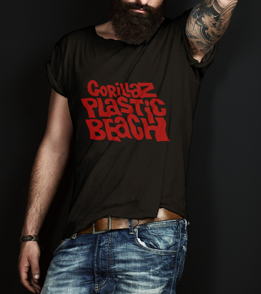 Gorillaz Plastic Beach T-Shirt