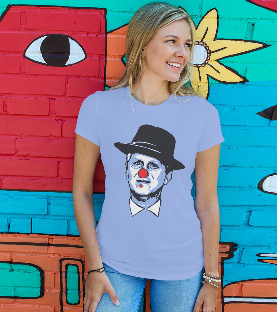 Michael Rapaport Clown Face With Hat And Red Nose T-Shirt