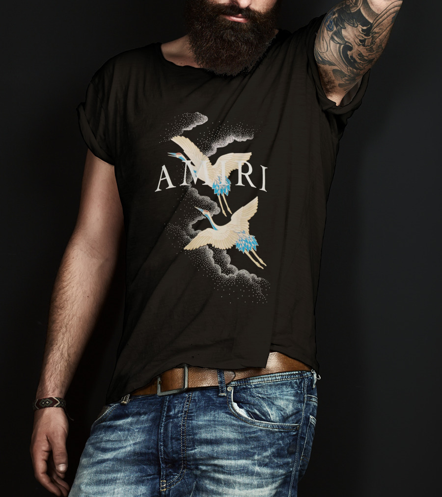AMIRI Crane Clouds T-Shirt