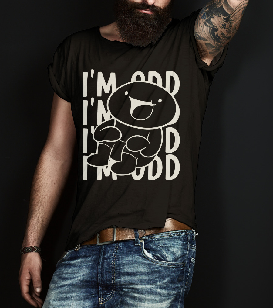 I'm Odd I'm Odd I'm Odd Character T-Shirt
