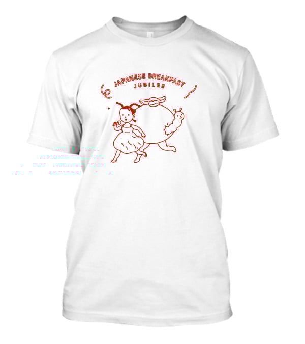 Japanese Breakfast Jubilee 6 Running Girl And Creature T-Shirt