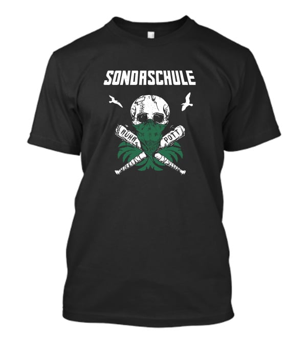 SONDASCHULE Skull Bandana Ruhr Pott Bats Birds T-Shirt