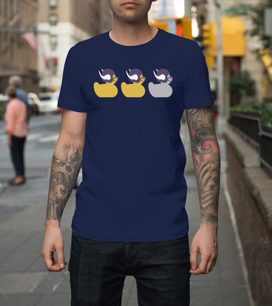 Duck Duck Grey Duck Vikings T-Shirt