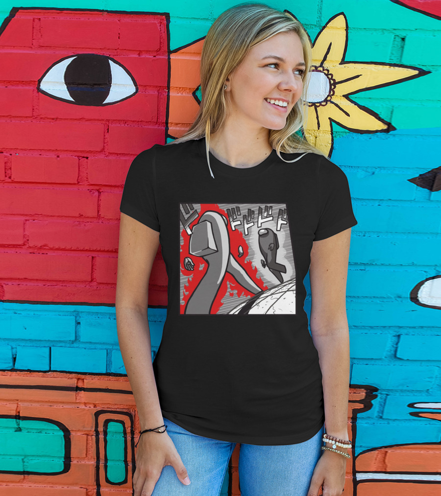 Shop Among Us JoJo Parody Manga T-Shirt