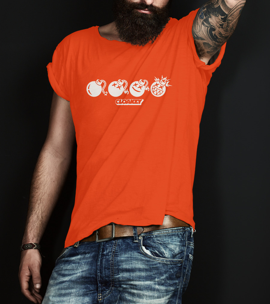 Cloakzy Bomb Icons Explosive Faces T-Shirt