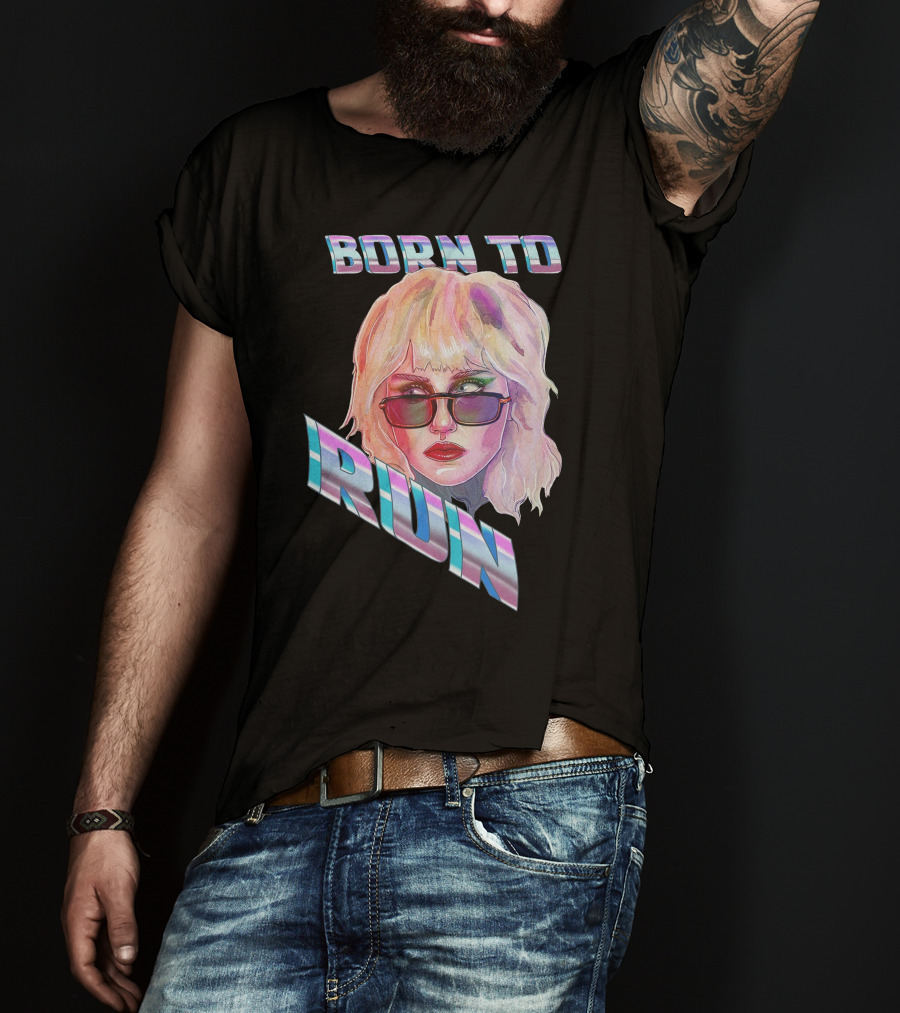 Born To Run Miley Cyrus Merch T-Shirt