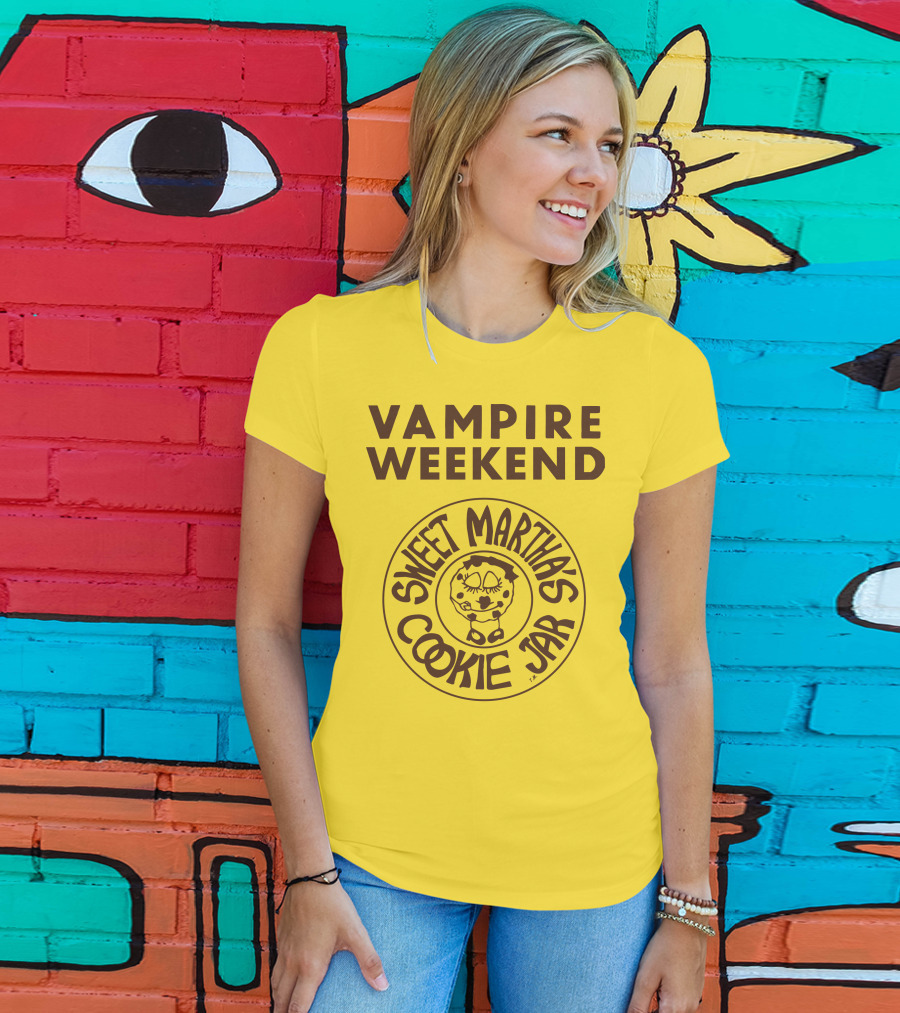 Vampire Weekend Sweet Martha's Cookie Jar T-Shirt