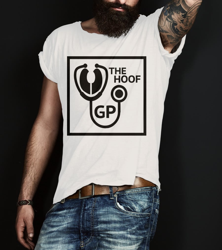 The Hoof GP Stethoscope T-Shirt