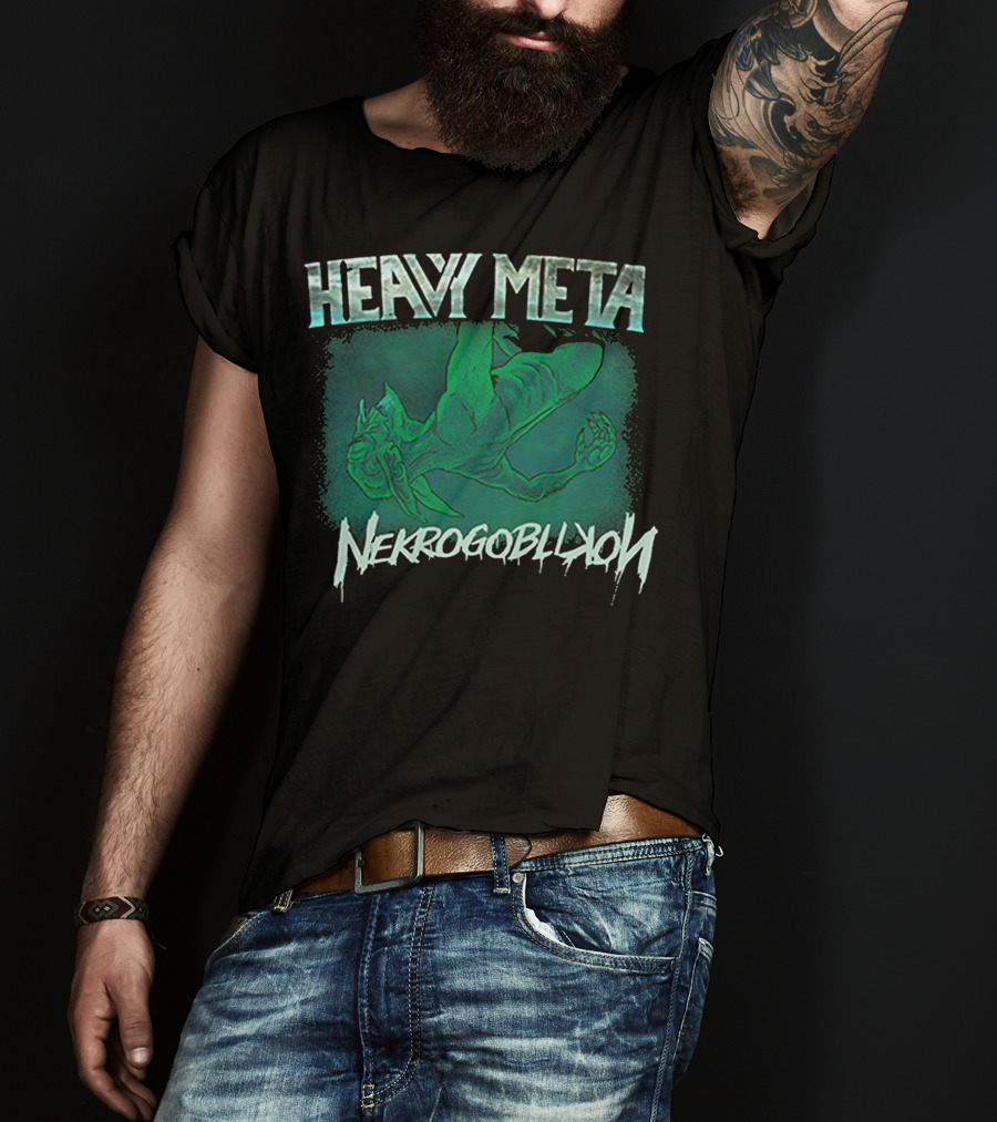 HEAVY META NEKROGOBLIKON Goblin T-Shirt