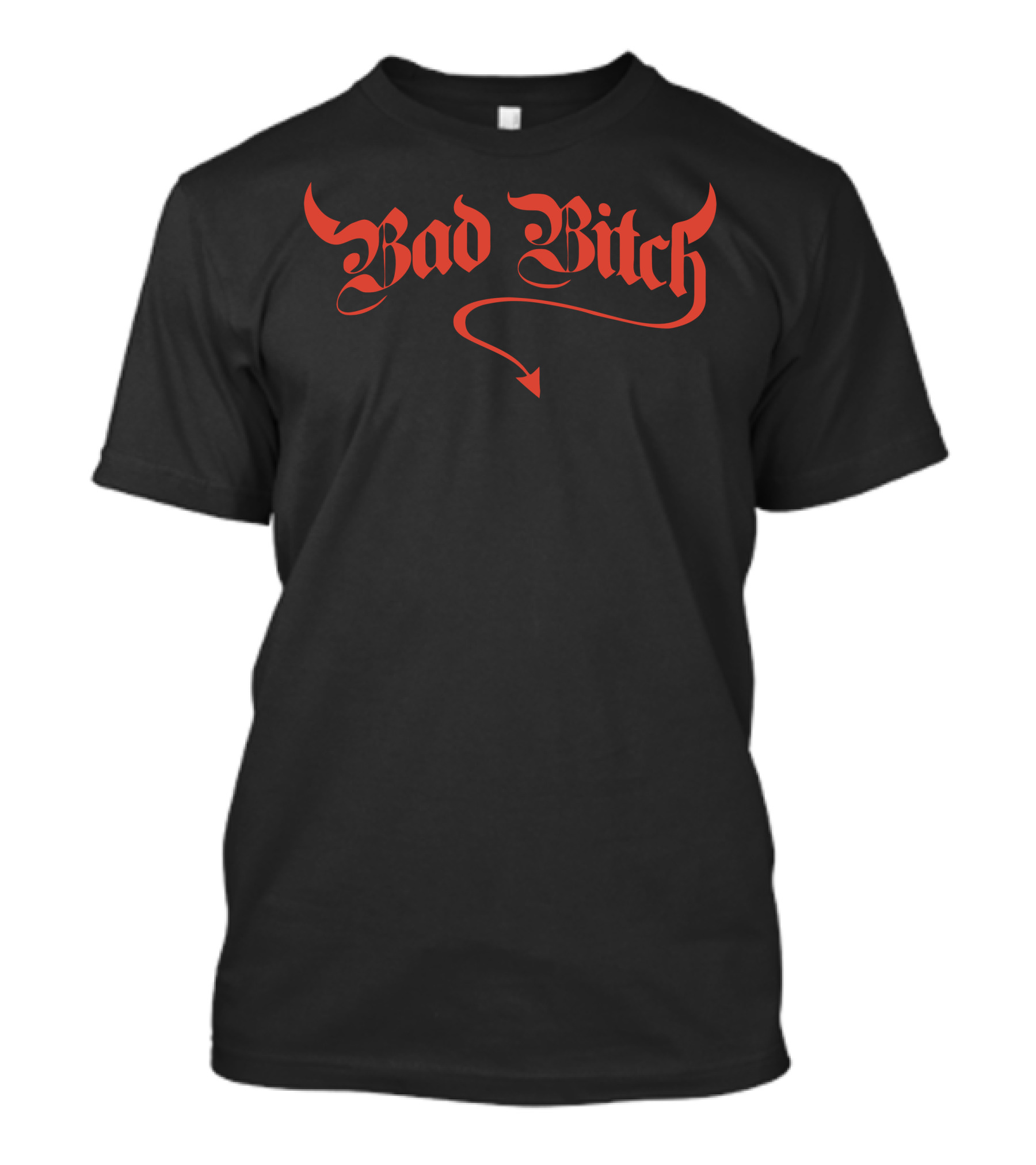 Bad Bitch Nikita Dragun Merch Red Devil Horns And Tail T-Shirt
