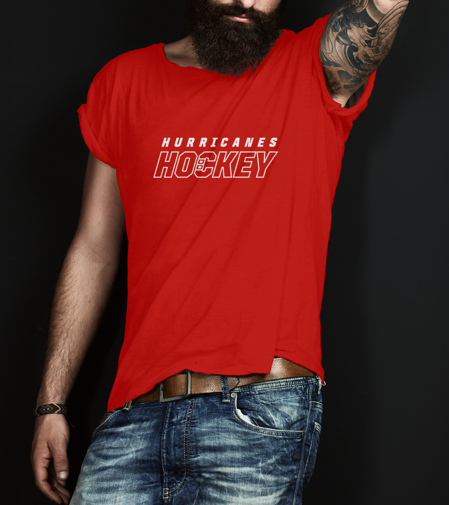 Hurricanes Hockey Red Team Spirit T-Shirt