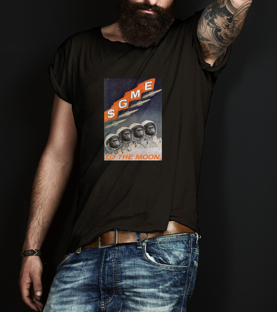 GME Cosmonauts To The Moon T-Shirt