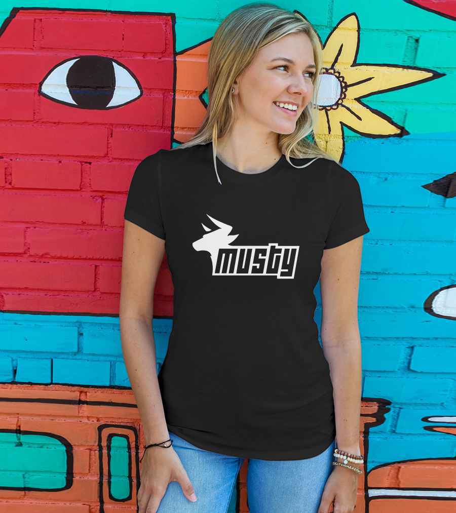 Musty Cow Logo Amustycow Merchandise T-Shirt