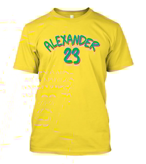 Alexander 23 Merch Spring Yellow T-Shirt