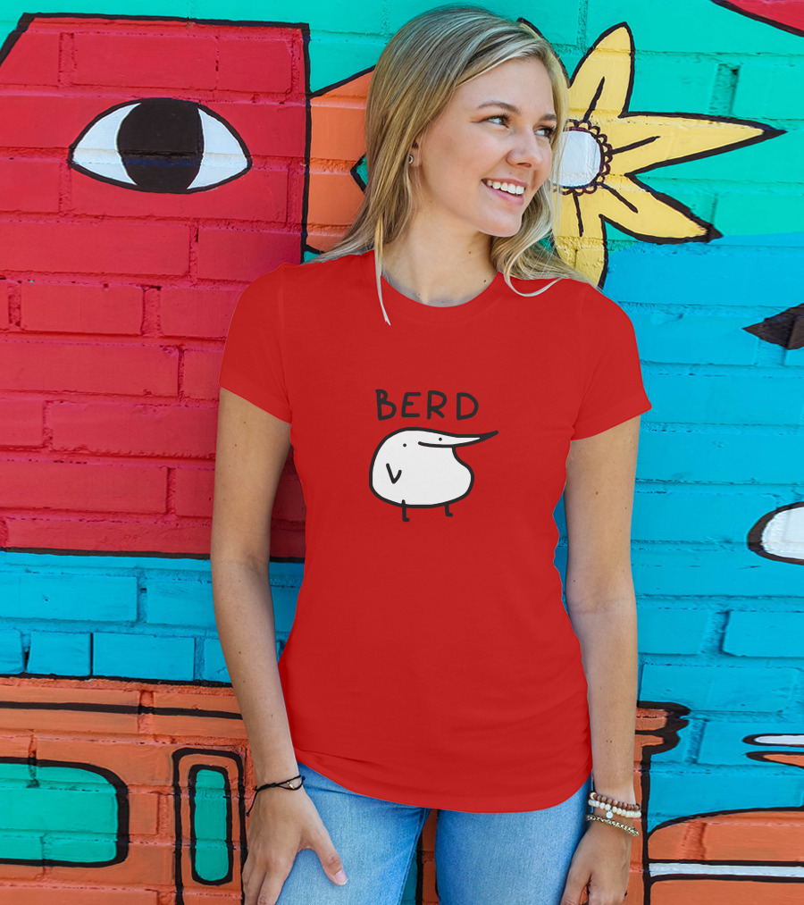 Berd Meme Cartoon Character T-Shirt