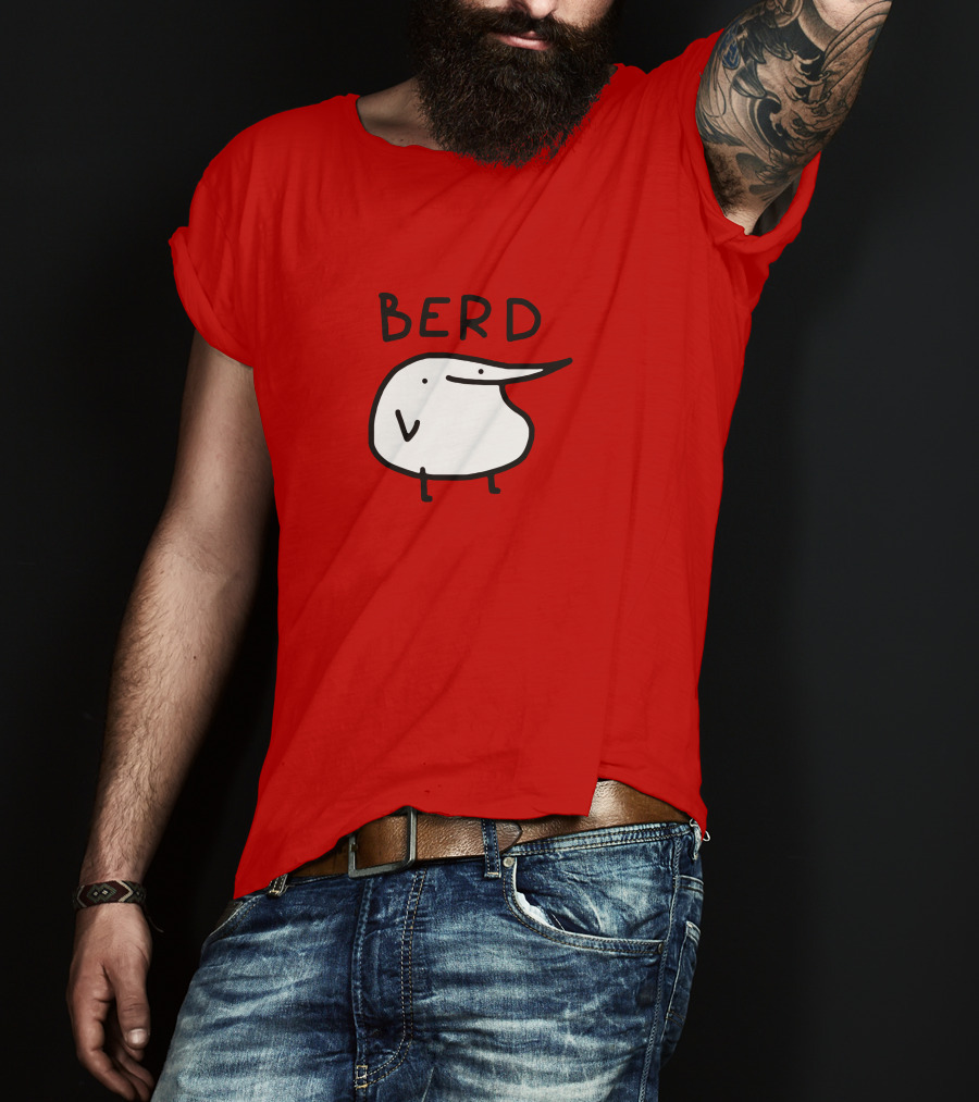 Berd Meme Cartoon Character T-Shirt