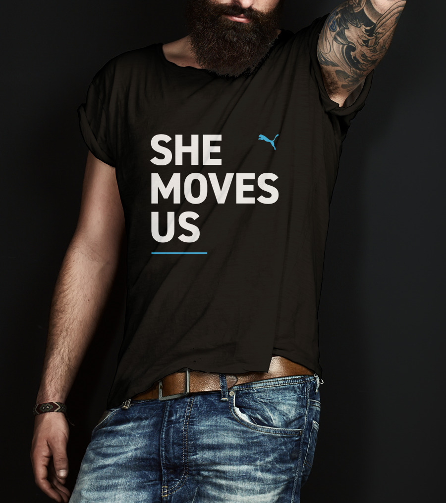 She Moves Us Neymar Puma T-Shirt
