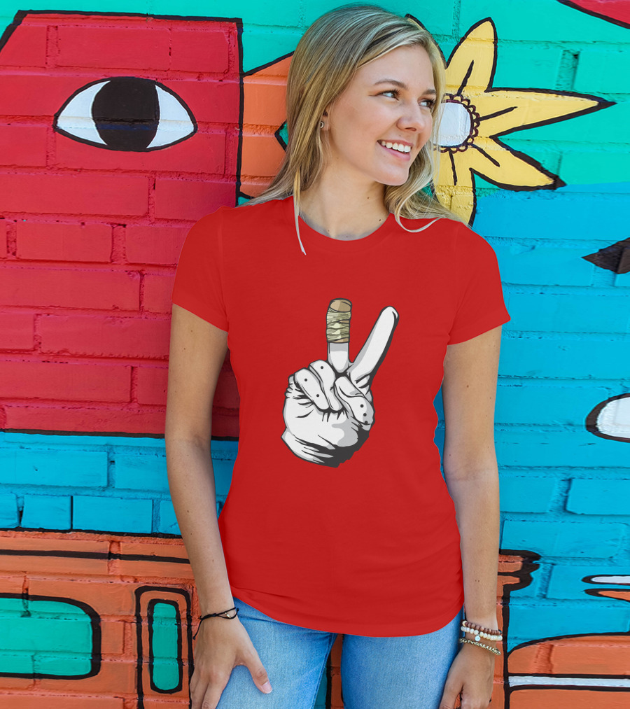 Loose Cannons Ant Man Deuces Victory Hand Samer Ali T-Shirt