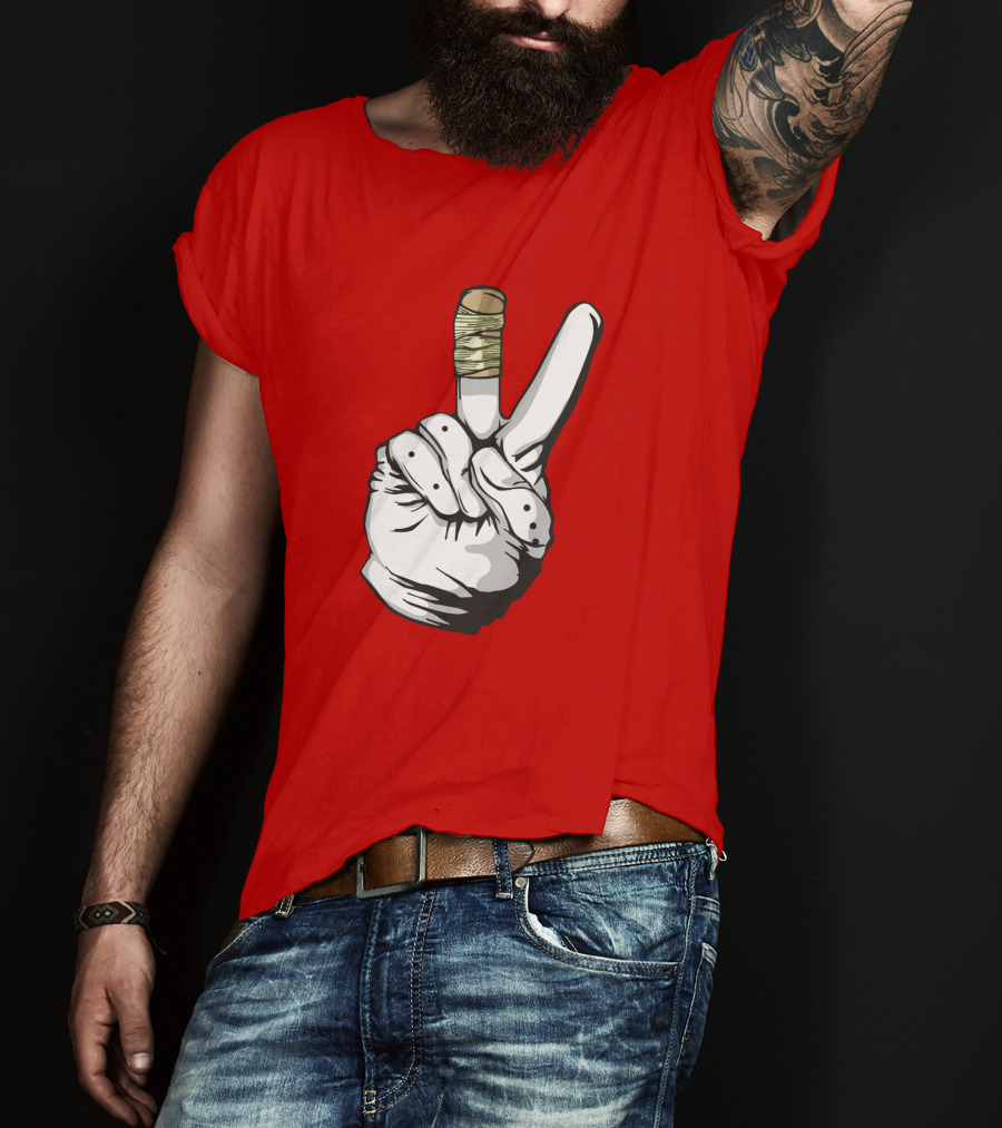 Loose Cannons Ant Man Deuces Victory Hand Samer Ali T-Shirt