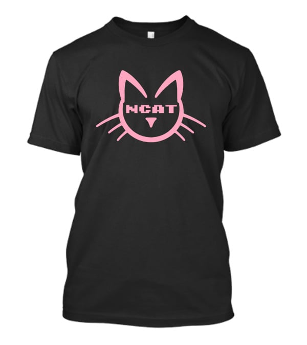 NCAT Pink Cat Head T-Shirt