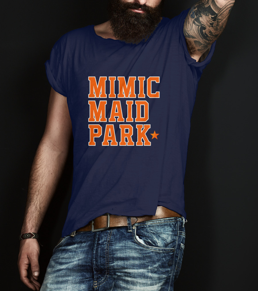 Ramshirts Mimic Maid Park Star Motif T-Shirt
