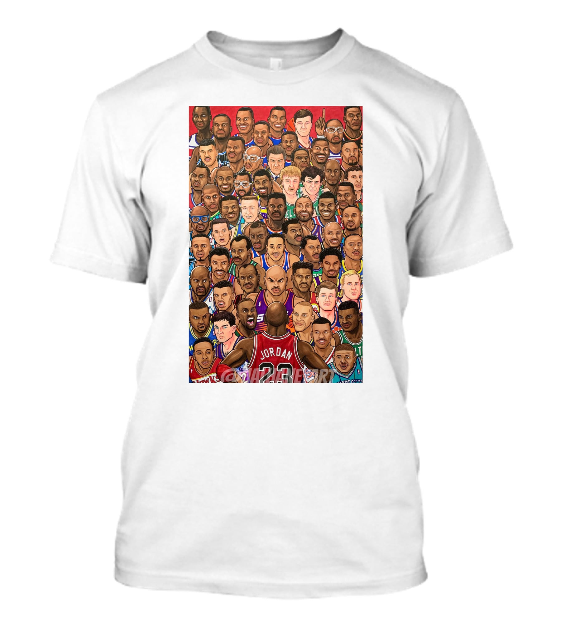 Jordan 23 Against NBA Legends T-Shirt