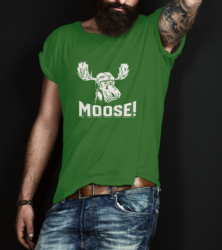 Moose 17 Hockey Player Kirill T-Shirt