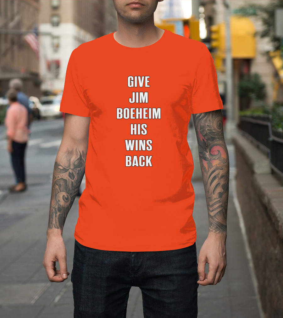 Give Jim Boeheim His Wins Back Tyler Lydon T-Shirt