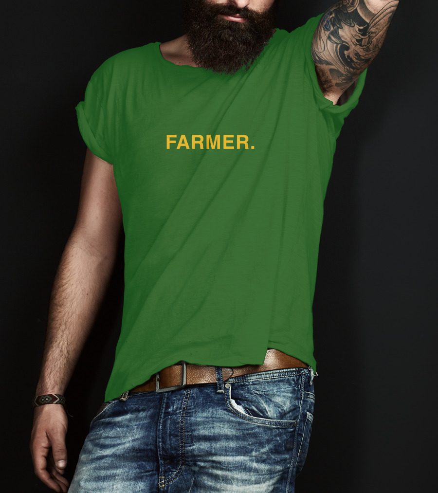 Farmer Obvious Merch Green T-Shirt