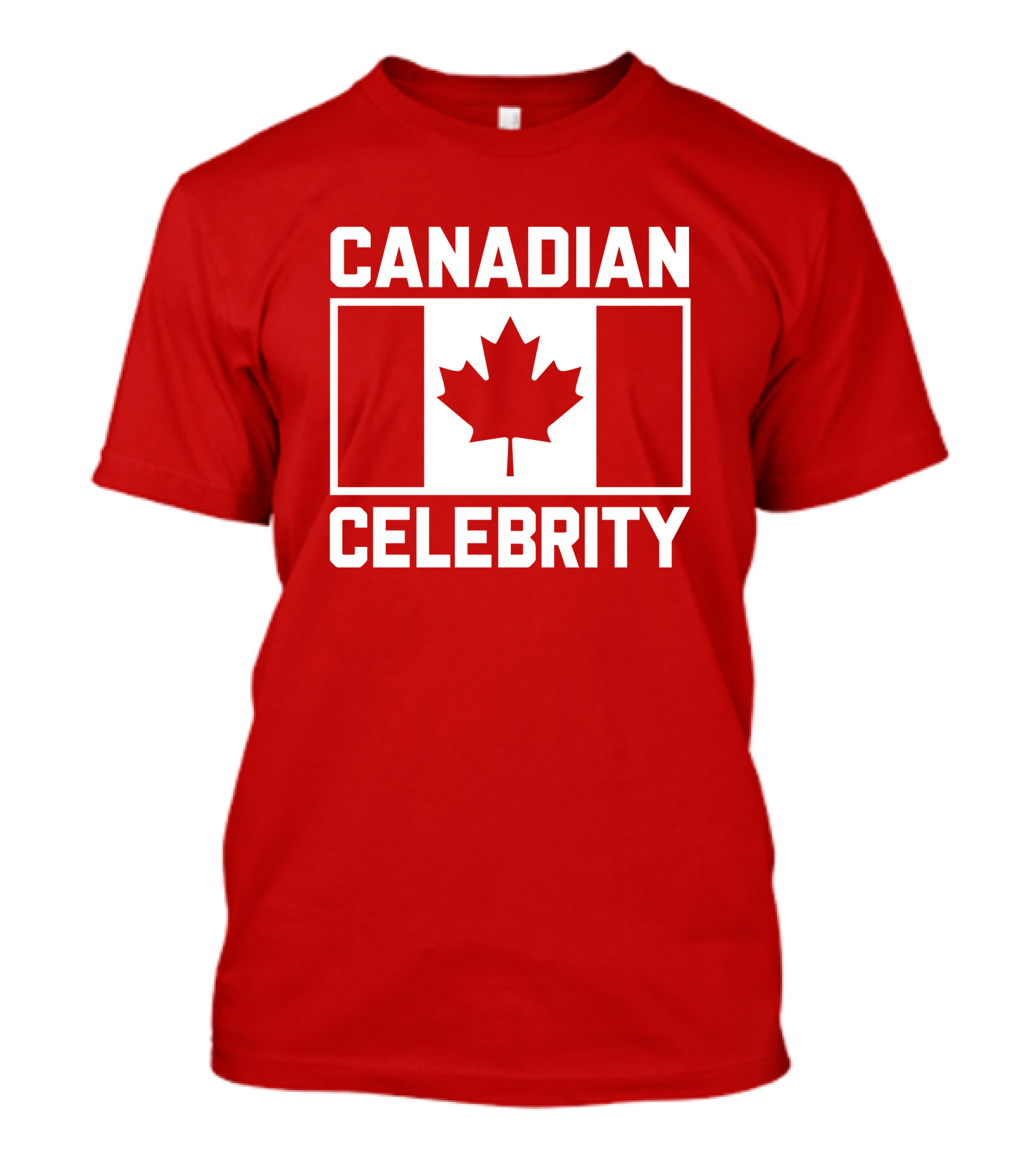Canadian Celebrity Maple Leaf Flag Holy Elle T-Shirt
