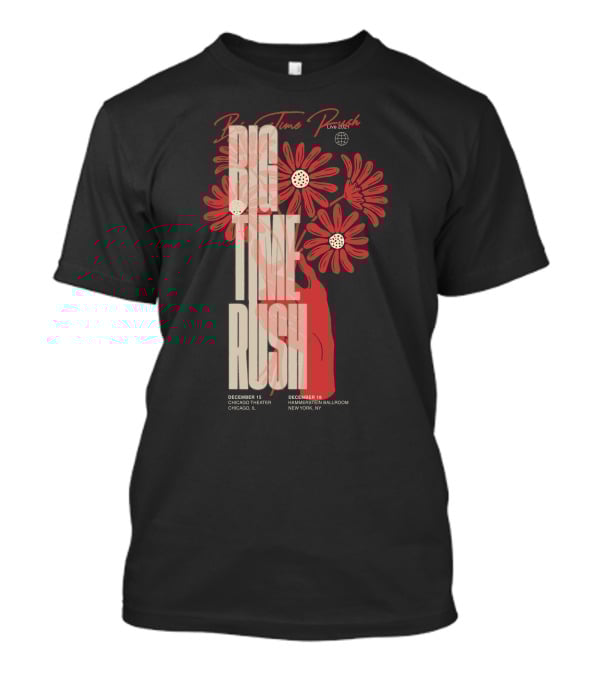 Big Time Rush Live Daisy Chicago Theater New York Hammerstein Ballroom December T-Shirt