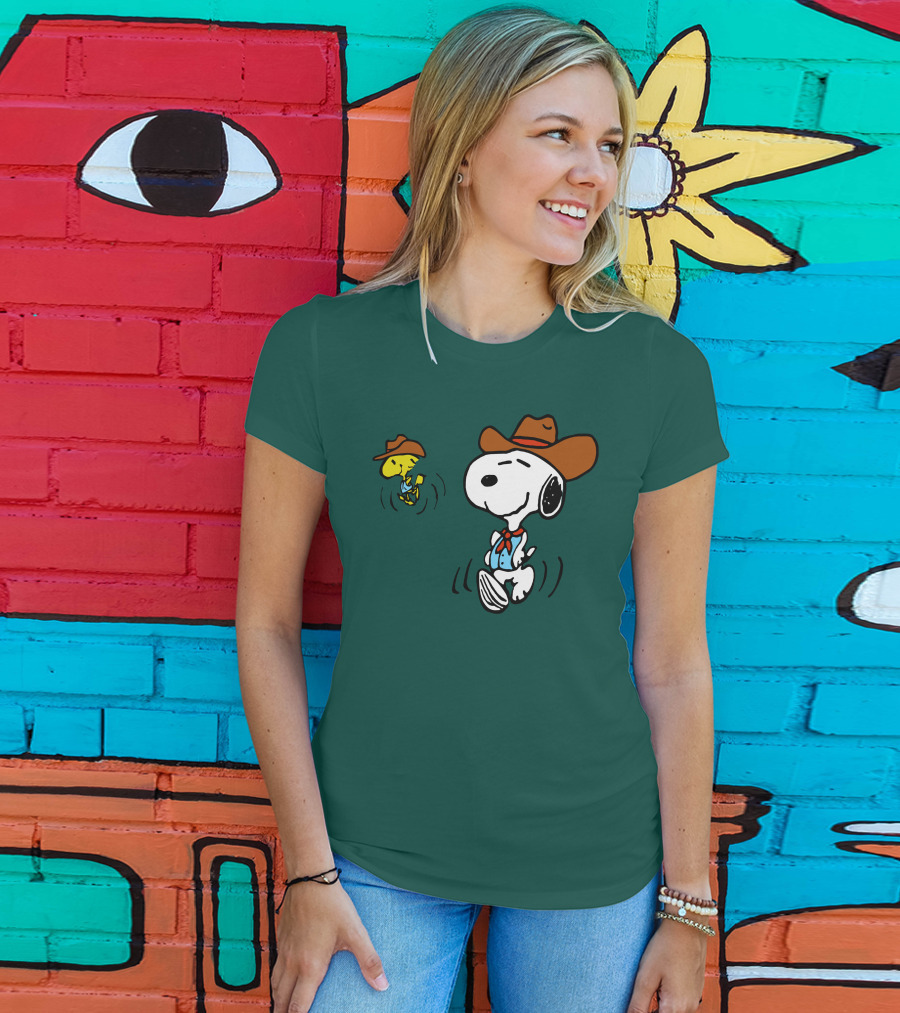 Cody Bellinger Cowboy Snoopy Woodstock Pacsun T-Shirt