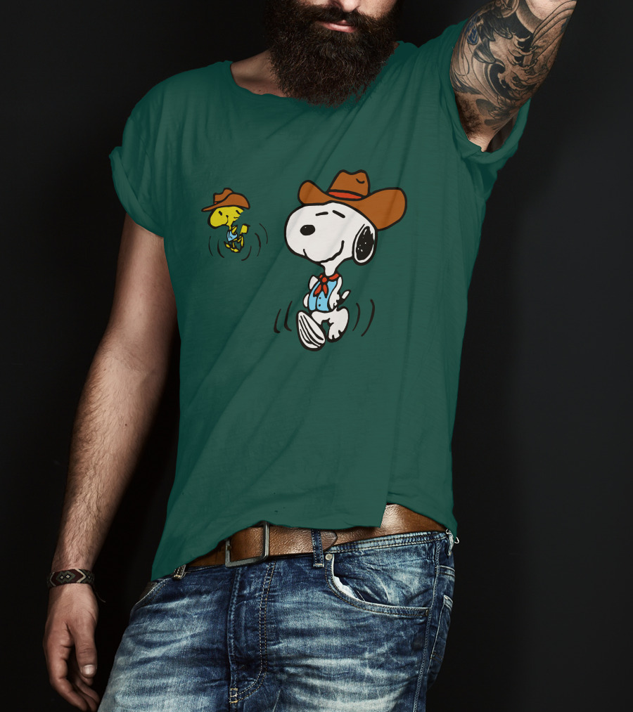 Cody Bellinger Cowboy Snoopy Woodstock Pacsun T-Shirt