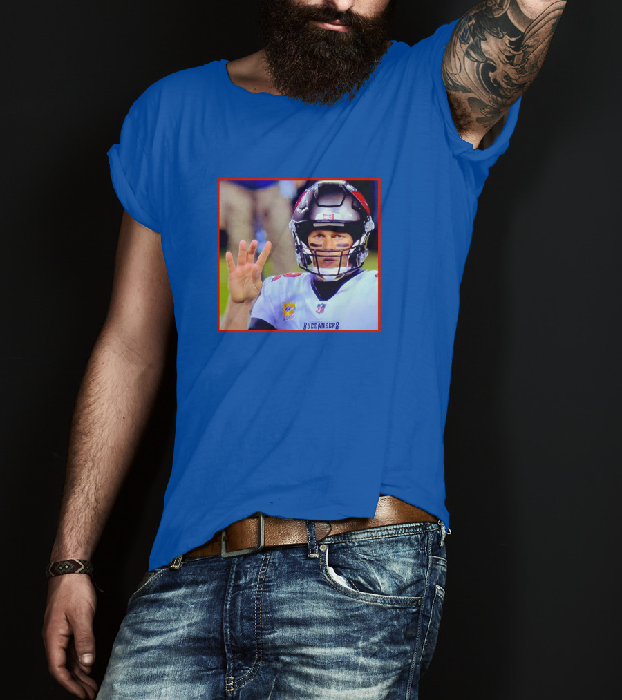 Tom Brady Blunder Tampa Bay Buccaneers Football Quarterback T-Shirt