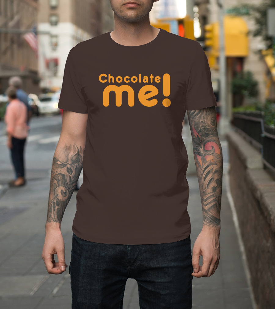 Taye Diggs Chocolate Me Dreamstudio777 Brown T-Shirt