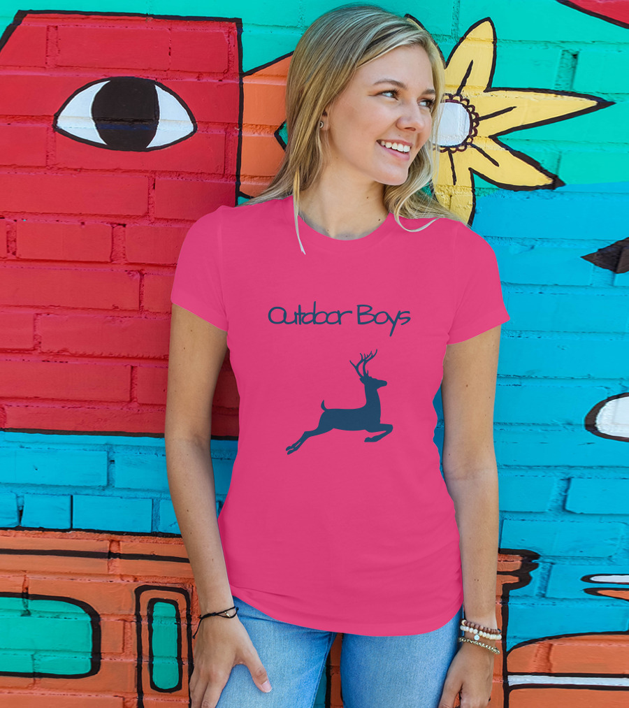 Outdoor Boys Deer Adventure T-Shirt