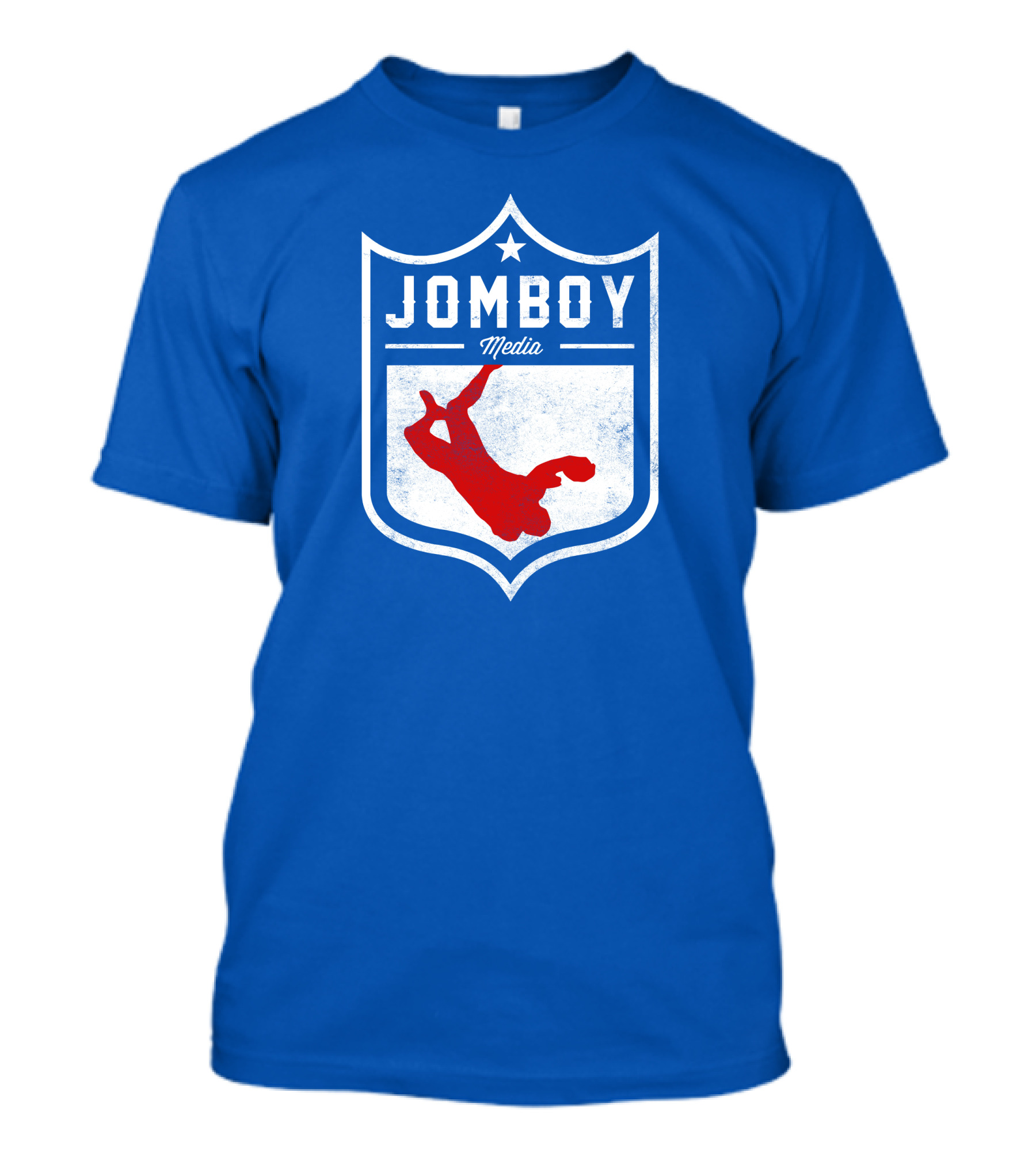 Jomboy Media Merch Thicc Six New Logo NFL Shield T-Shirt