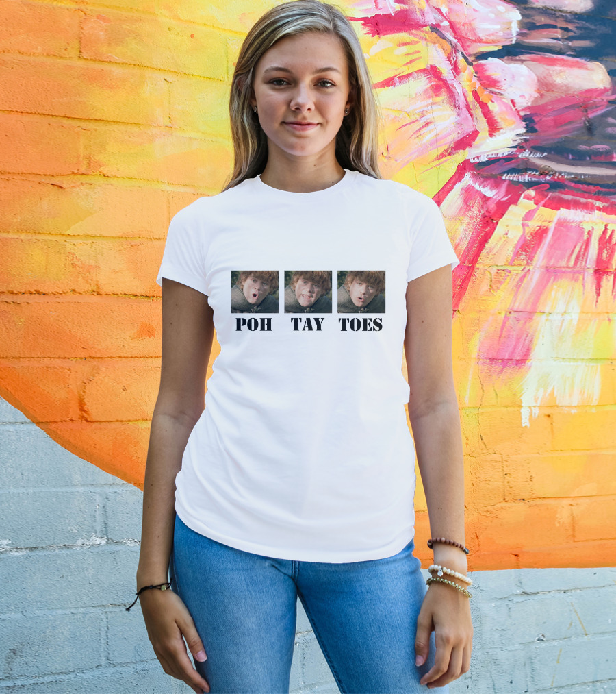 POH TAY TOES Samwise Gamgee Lord Of The Rings T-Shirt