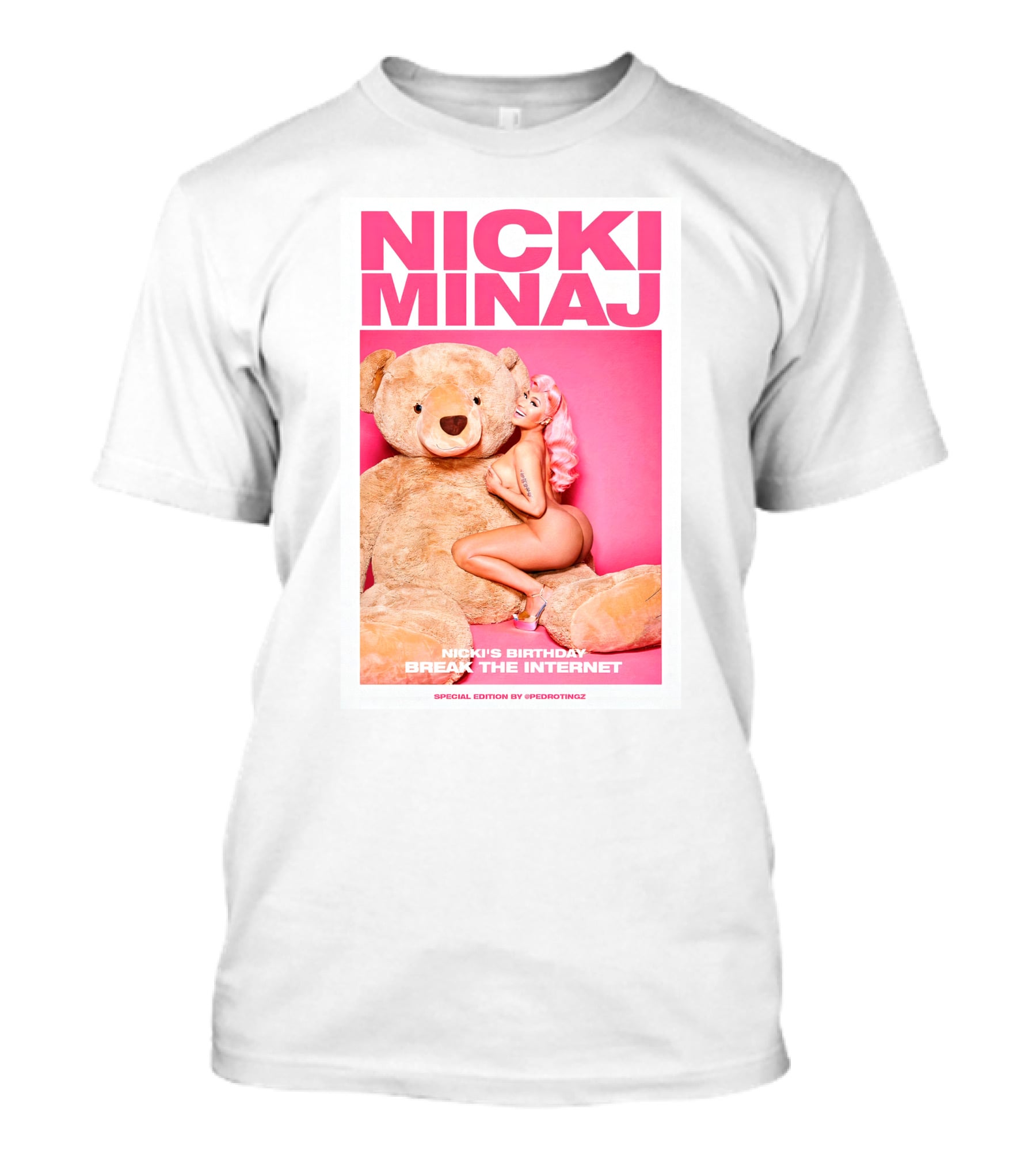 Nicki Minaj Break The Internet Special Edition Nicki's Birthday T-Shirt