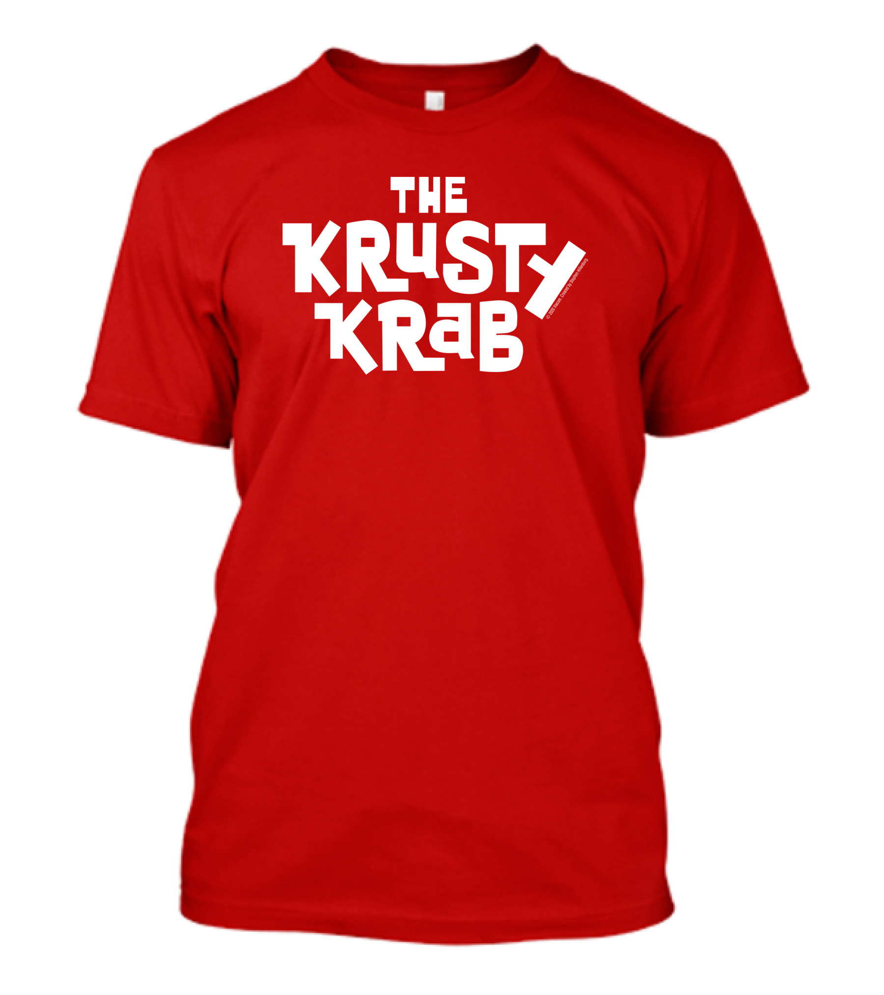Joe Burrow The Krusty Krab Spongebob Squarepants Crossover Patrick Star Football NFL Cincinnati Bengals Cartoon Network Nickelodeon T-Shirt