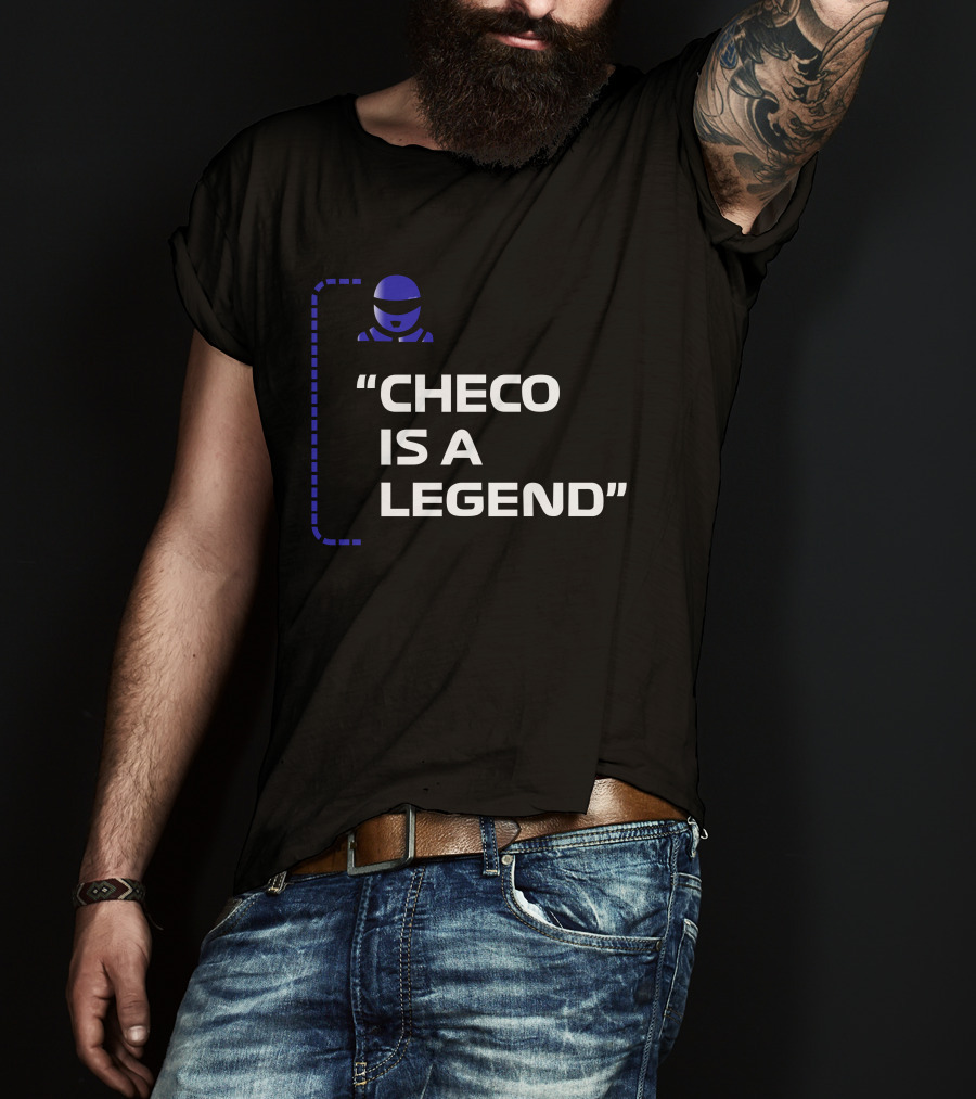 Checo Is A Legend Sergio Pérez Racing Helmet T-Shirt